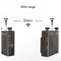 HDMI Wireless Video Broadcast Transmission System 5.8Ghz 200m Range 1080P