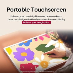 LG 27 in. StanbyME 2 QHD Portable Touchscreen Smart TV webOS Dolby Vision Atmos