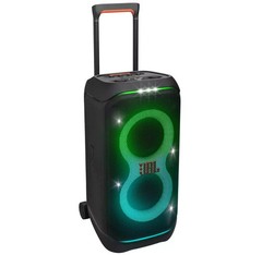 JBL PartyBox Stage 320 Illuminated LED Wireless Bluetooth Speaker – Black