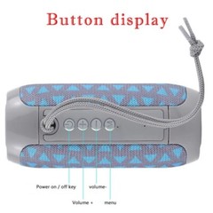 Portal Speaker TG117, Bluetooth, Aux Cable & Memory Card Slot (Card not Included