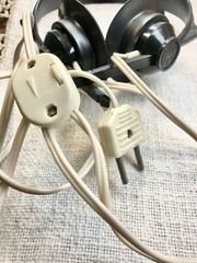 Soviet Vintage headphones TON-2M Oktava NEW FULL SET USSR 1980s