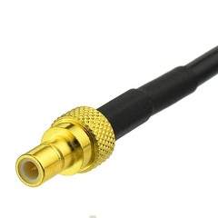 Eightwood Fakra H Pink Female to SMB Plug Male Adapter RF 6 inches, pink