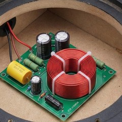 Red Copper Inductor Coil 1.0mm Handles High Current In Speaker Division Circuits