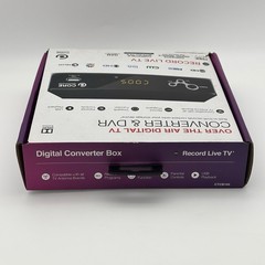 Core Innovations CTCB105 Digital TV Converter Box DVR Remote Manual Cables Box