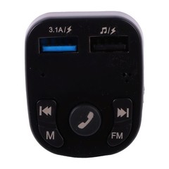 Bluetooth 5.0 Car Wireless FM Transmitter Adapter 2USB PD Charger AUX Hands-Free