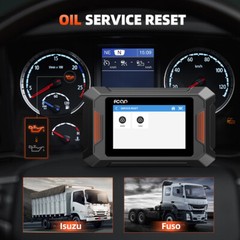 Commercial Truck Scan Tool DPF Regen Heavy Duty Truck Scanner OBD2 Code Reader