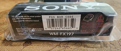 Sony Walkman WM-FX197 Portable AM/FM Radio Cassette Player Silver New in Package