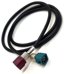 HSD LVDS FAKRA D-Z Male Retrofit Screen Display Converter 0.8m Extension Cable