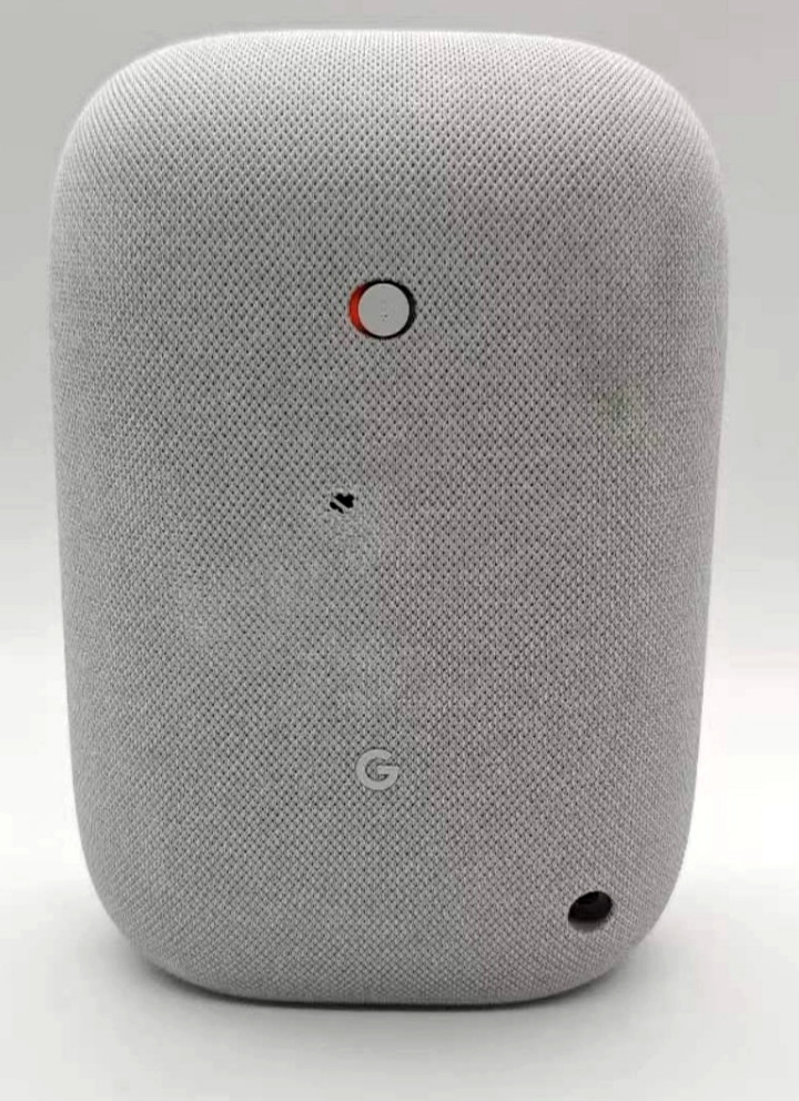 Google Nest Audio Chalk Wireless Bluetooth Wi-Fi Smart Speaker with assistant