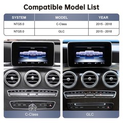 Roadtop Wireless CarPlay Retrofit Kit For Benz W205 C-Class GLC NTG5.0 Module