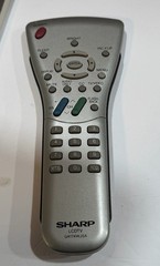 Vintage SHARP Aquos 13 inch TV LC-13S1U-S LCD Box,Remote, Manual Retro Gaming