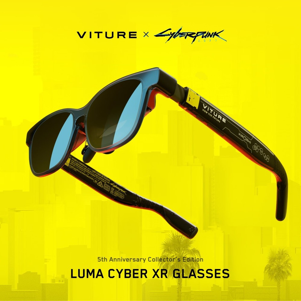 VITURE Luma Cyber XR Glasses 152″ Virtual Display 120Hz Limited Edition (USED)