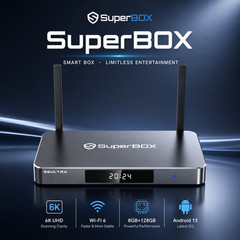 SuperBox S6 Ultra Streaming Media Player – Authorized Distributor -Ship Same Day