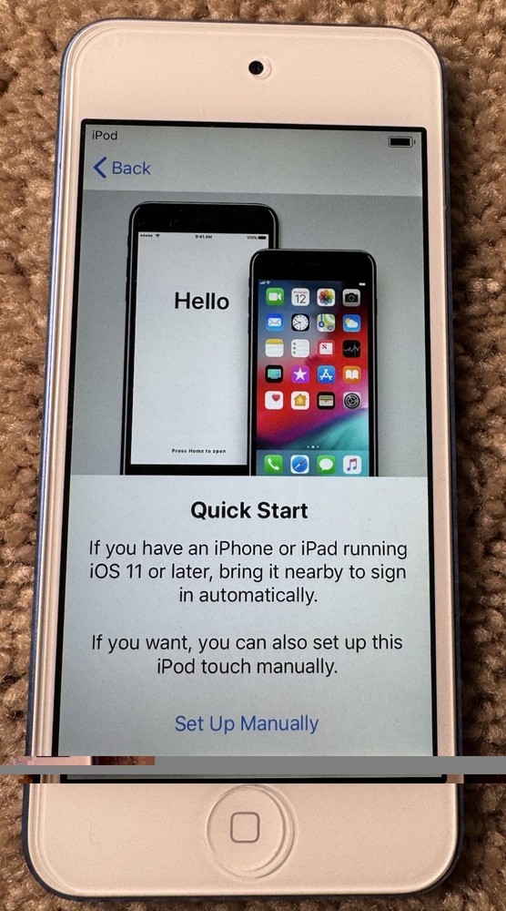 Apple iPod touch 6th Generation Blue (32 GB) Excellent Condition- A1574