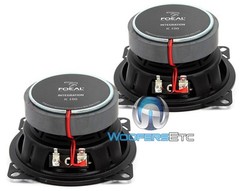 FOCAL IC-100 PRO 4″ 2-WAY SOUND QUALITY ALUMINUM TWEETERS COAXIAL CAR SPEAKERS