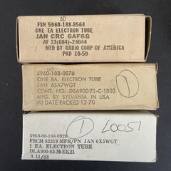 Vintage Electronics Tubes – Untested – Lot Of 15 Various Tubes