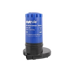 Rule ID20 High-Speed Inflator/Deflator 12V Portable Pump w/Multiple Valve Opt…