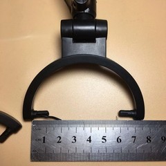 Metal&Plastic Headband Cushion Hook Black For Audio Technica Ath-M50 Headphone