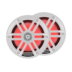 OPEN BOX Rockford Fosgate M1-65 6.5″ Color Optix Marine 2 Way Speakers (White)