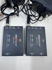 BZBGEAR BG-EXH-50C HDMI Extender TX RX 4K over Cat5e/6 w Power Adapters