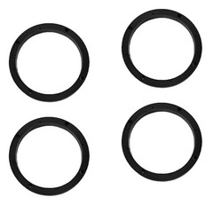 2 Pairs 6.5″ Plastic 1/2″ Speaker Spacer Rings Subwoofer Custom Mounting Adapter