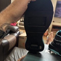 KAT VR Shoes Black Blue Mens Size 10 NEW WITH BOX VIRTUAL REALITY FOR TREADMILL