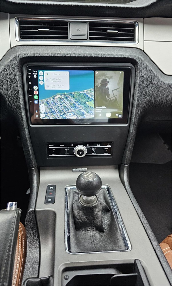 Android 15 Car Radio Stereo Carplay GPS +CAMERA For Ford Mustang 2010-2014