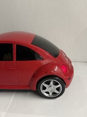Sharper Image VW Beetle CD Player Radio Tested Working Alarm Clock Red Car GT113