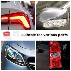 4 Rolls of Self Adhesive Repair Light Tape – 16.4 ft x 2 Inches Headlight & Tail