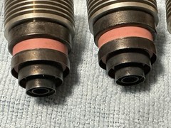 4 Metcom ITT JAN-6884 Tubes Beam Power YL-1100 VINTAGE UHF MILITARY radar TESTED