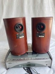 JCV -2000s “executive” micro-shelf stereo system fs-sd9 SP-FSSD9