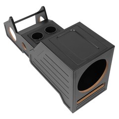 For 2003-2006 Chevy Silverado GMC Sierra 12″ Center Console Subwoofer Box Black