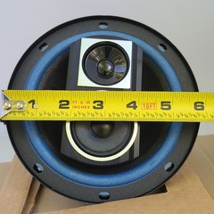 3 Way Coaxial Car 6″ Speaker TX 5210DM4 Made in Indonesia 9042 NOS