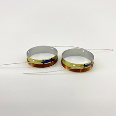 2 Aft Voice Coil For Focal T122, TC120TDX, TC90TDX Tweeter 8Ω Aluminum Former