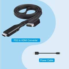 For Sony PS1 PS2 to HDMI Adapter Cable Game Console Audio Video Converter Lot
