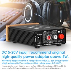 Douk Audio U3 Mini Class A Headphone Amplifier Hi-Fi Desktop Stereo Headset Amp