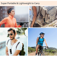 Portable Bluetooth MP3 Player HIFI Music Speakers MP4 Media Radio Recorder 16 GB