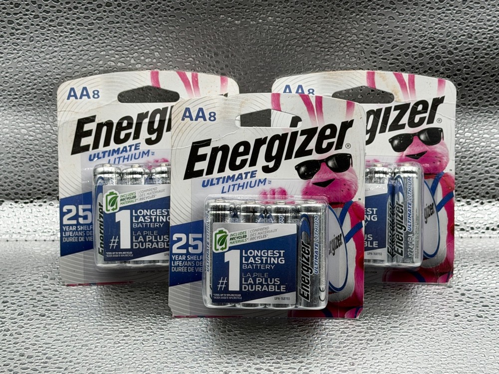 [24-PACK] ENERGIZER AA ULTIMATE LITHIUM BATTERIES – [EXP RANGE: 2039-2050]