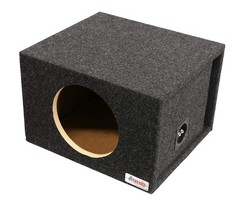 Atrend 10 in Single Slot Vented Subwoofer Enclosure – Proudly USA Built for Alpi