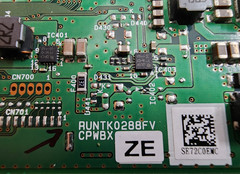 Vizio E70-E3 / M70-E3 T-Con Board RUNTK0288FVZE, 1P-0164X01-4010