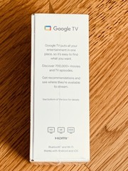 Google Chromecast with Google TV 4K Streaming Media Player Snow – New Sealed