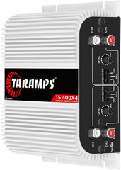 Taramps TS 400×4 400W RMS 4 Channel Class D Car Audio Amp RCA Bridged