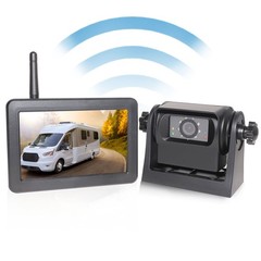 EWAY Wireless WiFi 1 Backup Camera, 1X Camera with 5 Inch Monitor