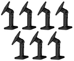 Black – 7 Pack Lot – Universal Wall or Ceiling Speaker Mounts Brackets fits BOSE