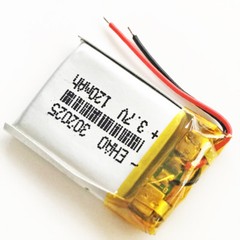 3.7V 120mAh Li-Po Rechargeable Battery Cells For Mp3 Bluetooth GPS MID 302025