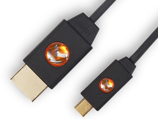 Atlona AT-LCM-9 LinkConnect High Speed Micro HDMI to HDMI Cable w/Ethernet 9ft