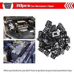 30PCS Metal Grill Clips, Replacement for Buick Cadillac Hummer GMC Oldsmobile