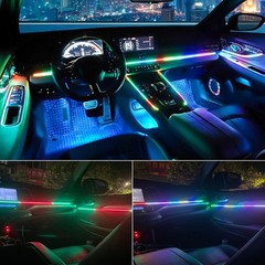 1 in 22 Full LED Bead Symphony Dream Car Interior Ambient Lighting Wireless Kits