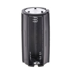 2x 3-AA to D-cell Battery Holder Cylindrical Case For Flashlight Round Circular