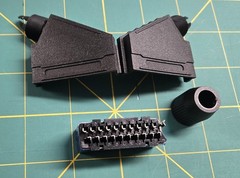 Male SCART 21 Pin Socket Connector Plug for Euro or JP21, RGB AV Adapter RGB21